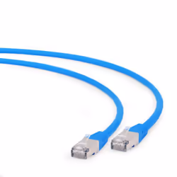 Gembird PP6A-LSZHCU-B-0.25M, 0,25 m, Cat6a, S/FTP (S-STP), RJ-45, RJ-45