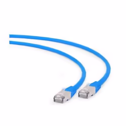 Gembird PP6A-LSZHCU-B-1M, 1 m, Cat6a, S/FTP (S-STP), RJ-45, RJ-45
