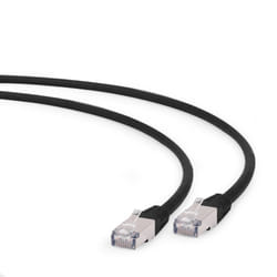 Gembird PP6A-LSZHCU-BK-0.25M câble de réseau Noir 0,25 m Cat6a S/FTP (S-STP)