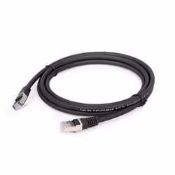 Gembird PP6A-LSZHCU-BK-1.5M câble de réseau Noir 1,5 m Cat6a
