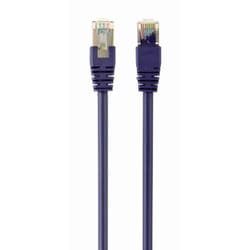 Gembird PP6A-LSZHCU-V-0.5M câble de réseau Violet 0,5 m Cat6a S/FTP (S-STP)