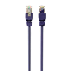 Gembird PP6A-LSZHCU-V-1M câble de réseau Violet Cat6a S/FTP (S-STP)