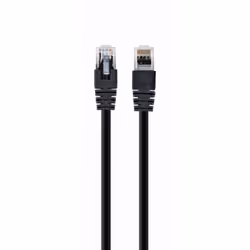 Gembird PP6U-0.25M/BK, 0,25 m, Cat6, U/UTP (UTP), RJ-45, RJ-45