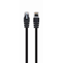 Gembird PP6U-0.25M/BK câble de réseau Noir 0,25 m Cat6 U/UTP (UTP)