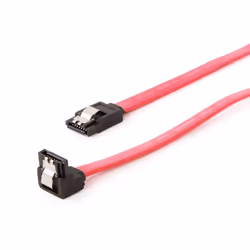 Gembird CC-SATAM-DATA90 câble SATA 0,5 m Noir, Rouge