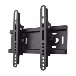 Gembird WM-37T-01, 43,2 cm (17"), 94 cm (37"), 200 x 200 mm, 0 - 15°, Acier, Noir
