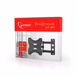 Gembird WM-37RT-01 support pour téléviseur 94 cm (37") Noir