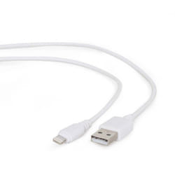Gembird CC-USB2-AMLM-2M-W câble Lightning Blanc