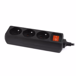 Gembird EG-PSU3F-01, 3 sortie(s) CA, Coupleur C13, 230 V, 50 - 60 Hz, 10 A, Coupleur C14