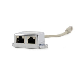 Gembird NCA-SP-02 séparateur voix-données Blanc