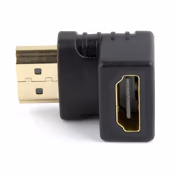 Gembird A-HDMI90-FML changeur de genre de câble HDMI Noir