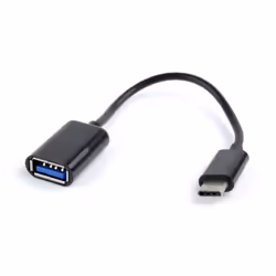 Gembird A-OTG-CMAF2-01, 0,2 m, USB C, USB A, Noir