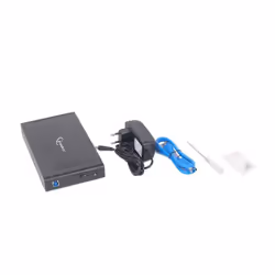 Gembird EE3-U3S-3 Boîtier de disques de stockage Boîtier HDD Noir 3.5"