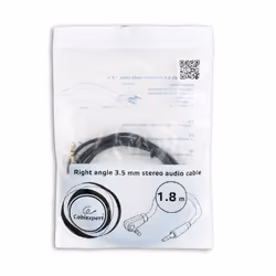 Gembird CCAP-444L-6 câble audio 1,8 m 3,5mm Noir