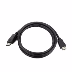Gembird CC-DP-HDMI-10M, 10 m, HDMI Type A (Standard), DisplayPort, Mâle, Mâle, Droit