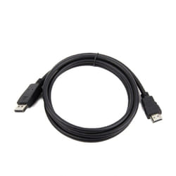 Gembird CC-DP-HDMI-10M câble vidéo et adaptateur HDMI Type A (Standard) DisplayPort Noir