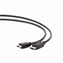 Gembird CC-DP-HDMI-10M câble vidéo et adaptateur HDMI Type A (Standard) DisplayPort Noir