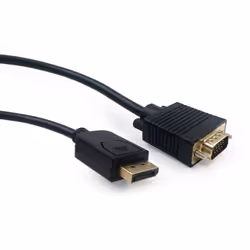 Gembird CCP-DPM-VGAM-6, 1,8 m, VGA (D-Sub), DisplayPort, Mâle, Mâle, 2048 x 1536 pixels