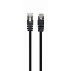 Gembird PP6A-LSZHCU-BK-2M câble de réseau Noir Cat6a S/FTP (S-STP)