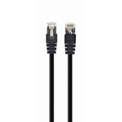 Gembird PP6A-LSZHCU-BK-5M câble de réseau Noir Cat6a S/FTP (S-STP)