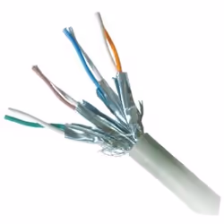 Gembird PP6A-LSZHCU-Y-1.5M câble de réseau Jaune 1,5 m Cat6a S/FTP (S-STP)