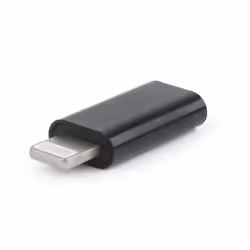 Gembird A-USB-CF8PM-01, USB type-C, 8 broches, Noir