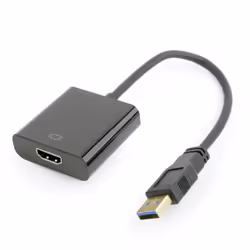 Gembird A-USB3-HDMI-02 adaptateur graphique USB 1920 x 1080 pixels Noir