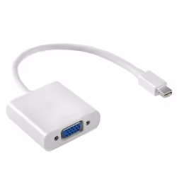 Gembird A-MDPM-VGAF-02-W, VGA (D-Sub), Mini DisplayPort, Mâle, Femelle, 1.1a, 1920 x 1200 pixels