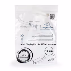 Gembird A-MDPM-HDMIF-02-W câble vidéo et adaptateur Mini DisplayPort HDMI Type A (Standard) Blanc