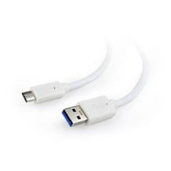 Cablexpert CCP-USB3-AMCM-W-10 câble USB 3 m USB 3.2 Gen 1 (3.1 Gen 1) USB A USB C Blanc