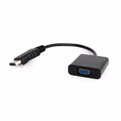 Gembird A-DPM-VGAF-02-W, VGA (D-Sub), DisplayPort, Mâle, Femelle, 1920 x 1200 pixels, 1080p
