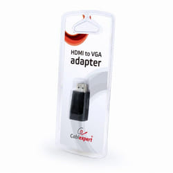 Gembird AB-HDMI-VGA-001 câble vidéo et adaptateur HDMI Type A (Standard) VGA (D-Sub) Noir