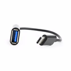 Gembird AB-OTG-CMAF2-01 câble USB 0,2 m USB C USB A Noir