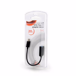 Gembird AB-OTG-CMAF2-01 câble USB 0,2 m USB C USB A Noir