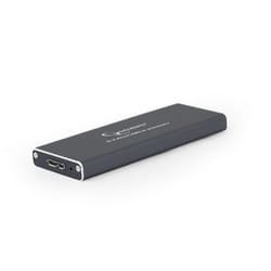 Gembird EE2280-U3C-01 Boîtier de disques de stockage Enceinte ssd Noir M.2