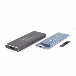 Gembird EE2280-U3C-01 Boîtier de disques de stockage Enceinte ssd Noir M.2