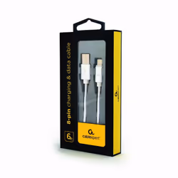 Gembird CCB-MUSB2B-AMLM-6-S câble Lightning 1,8 m Argent