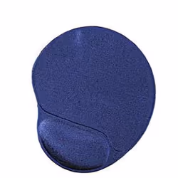 Gembird MP-GEL-B, Bleu, Monochromatique, Gel, Repose-poignets