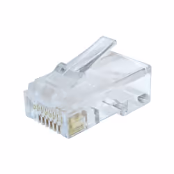 Gembird LC-8P8C-002/100, RJ-45, Transparent, Cat6, U/UTP (UTP), Or, 100 pièce(s)