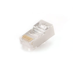 Gembird PLUG5SP/100 connecteur de fils RJ-45 Transparent