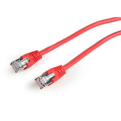 Gembird PP6-0.5M/R câble de réseau Rouge 0,5 m Cat6 F/UTP (FTP)