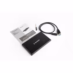 Gembird EE2-U3S-3 Boîtier de disques de stockage Boîtier HDD Noir 2.5"