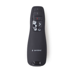 Gembird *Wireless presenter with laser pointer pointeur lumineux 660 nm 10 m Noir