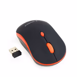 Gembird WIRELESS OPTICAL MOUSE MUSW-4B-03-R 1600DP - Maus souris Ambidextre RF sans fil Optique 1600 DPI
