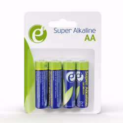 Gembird EG-BA-AA4-01, Batterie à usage unique, AA, Alcaline, 1,5 V, 4 pièce(s)