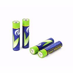 Gembird Battery Set alkaline ENERGENIE EG-BA-AAA4-01 x 4 - Batterie - Micro (AAA), Batterie à usage unique, AAA, Alcaline, 1, ...