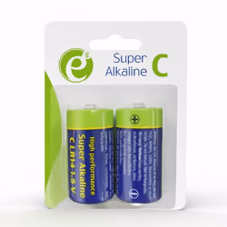 Gembird EG-BA-LR14-01 pile domestique Batterie à usage unique Alcaline