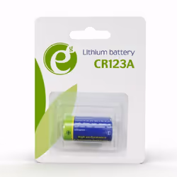 Gembird EG-BA-CR123-01, Batterie à usage unique, CR123, Lithium, 1 pièce(s), 34,5 mm, 1,7 cm