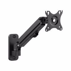 Gembird MA-WA1-01, Vis, 7 kg, 43,2 cm (17"), 68,6 cm (27"), 100 x 100 mm, Noir
