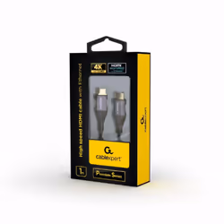 Gembird CCBP-HDMI-1M câble HDMI HDMI Type A (Standard) Gris